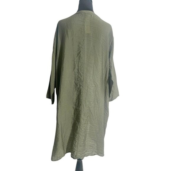 NEW Cut Loose Size S M  Top Blouse Tunic Button Down Boho Lagenlook - Picture 6 of 8